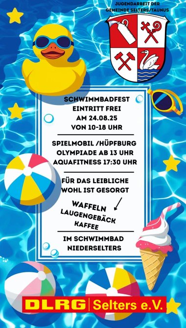 SchwimmbadFest Eintritt Frei Von 10-18 Uhr - 1