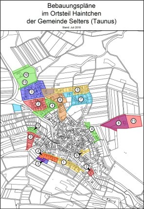 Übersicht B-Plan Haintchen