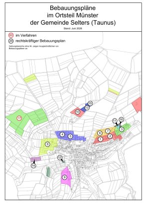 Übersicht B-Plan Münster