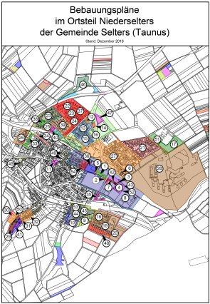 Übersicht B-Plan Niederselters